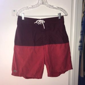 Lacoste France Sailing Club 1933 Swim Shorts